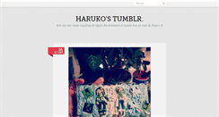 Desktop Screenshot of harukolanix.tumblr.com
