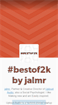 Mobile Screenshot of bestof2k.tumblr.com