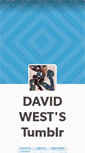 Mobile Screenshot of davidwest.tumblr.com