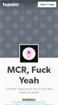 Mobile Screenshot of mcrfuckyeah.tumblr.com