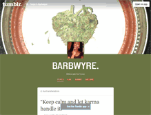 Tablet Screenshot of barbwyre.tumblr.com