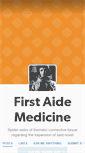 Mobile Screenshot of firstaidemedicine.tumblr.com