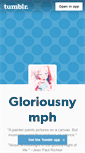 Mobile Screenshot of gloriousnymph.tumblr.com
