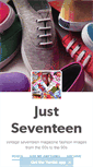 Mobile Screenshot of justseventeen.tumblr.com