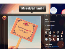 Tablet Screenshot of missbatranh.tumblr.com