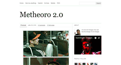Desktop Screenshot of metheoro.tumblr.com