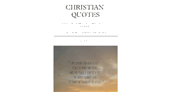 Desktop Screenshot of christianquotesforyou.tumblr.com