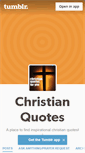 Mobile Screenshot of christianquotesforyou.tumblr.com