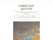 Tablet Screenshot of christianquotesforyou.tumblr.com
