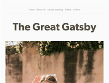Tablet Screenshot of greatgatsby.tumblr.com