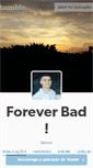 Mobile Screenshot of foreverbad.tumblr.com