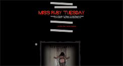 Desktop Screenshot of missrubytuesday.tumblr.com