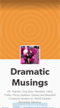 Mobile Screenshot of dramaticmuse.tumblr.com