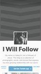 Mobile Screenshot of i-will-follow.tumblr.com