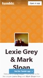 Mobile Screenshot of grey-sloan.tumblr.com
