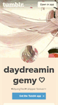 Mobile Screenshot of daydreamingemy.tumblr.com