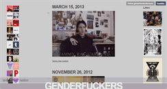 Desktop Screenshot of genderfuckersiloveyou.tumblr.com