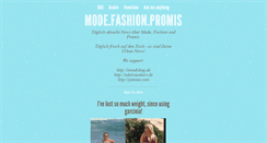 Desktop Screenshot of mode-fashion-promis.tumblr.com