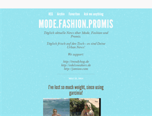 Tablet Screenshot of mode-fashion-promis.tumblr.com
