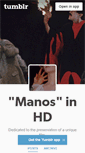 Mobile Screenshot of manosinhd.tumblr.com