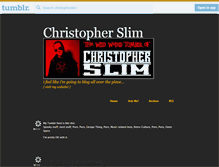 Tablet Screenshot of christopherslim.tumblr.com