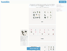 Tablet Screenshot of jinki.tumblr.com