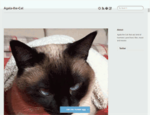 Tablet Screenshot of agata-the-cat.tumblr.com