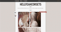 Desktop Screenshot of hellyeahcorsets.tumblr.com