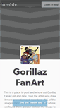 Mobile Screenshot of gorillazfanart.tumblr.com