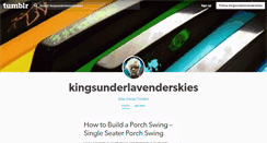 Desktop Screenshot of kingsunderlavenderskies.tumblr.com