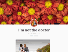 Tablet Screenshot of imnotthedoctor.tumblr.com