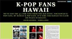 Desktop Screenshot of kpopfanshawaii.tumblr.com