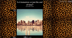 Desktop Screenshot of isittomorrow.tumblr.com