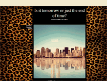 Tablet Screenshot of isittomorrow.tumblr.com