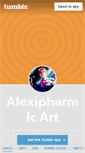 Mobile Screenshot of alexipharmicartist.tumblr.com