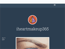 Tablet Screenshot of iheartmakeup365.tumblr.com