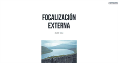 Desktop Screenshot of focalizacionexterna.tumblr.com