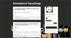 Desktop Screenshot of homestuckfaceswap.tumblr.com