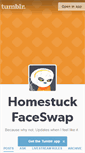 Mobile Screenshot of homestuckfaceswap.tumblr.com