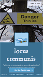 Mobile Screenshot of locus-communis.tumblr.com