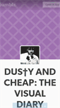 Mobile Screenshot of dustyandcheap.tumblr.com