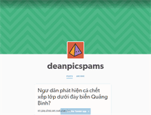 Tablet Screenshot of deanpicspams.tumblr.com