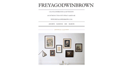 Desktop Screenshot of freyagodwinbrown.tumblr.com