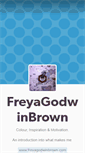 Mobile Screenshot of freyagodwinbrown.tumblr.com