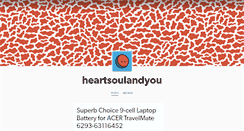 Desktop Screenshot of heartsoulandyou.tumblr.com