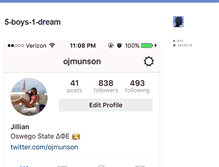 Tablet Screenshot of 5-boys-1-dream.tumblr.com