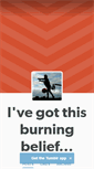 Mobile Screenshot of burningbelief.tumblr.com