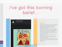 Tablet Screenshot of burningbelief.tumblr.com