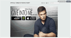 Desktop Screenshot of devindygert.tumblr.com