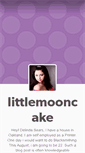 Mobile Screenshot of littlemooncake.tumblr.com
